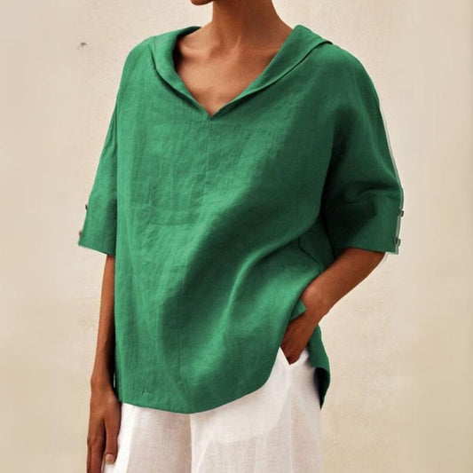 Clare Everyday Luxe V-Neck Blouse