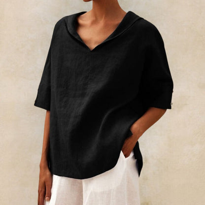 Clare Everyday Luxe V-Neck Blouse