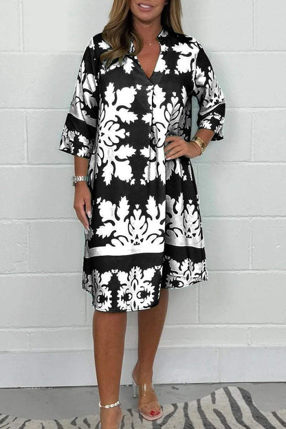 Isla Airy Elegance Long Sleeve Dress