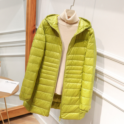 Bianca Waterproof FeatherDown Jacket – Light, Warm & Stylish