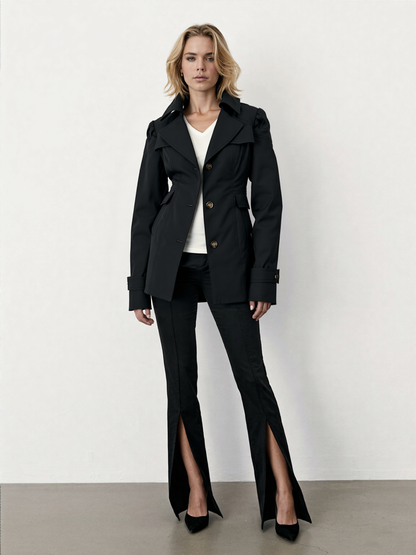 The Spring Sovereign Coat – Lightweight Layering with Timeless Structure