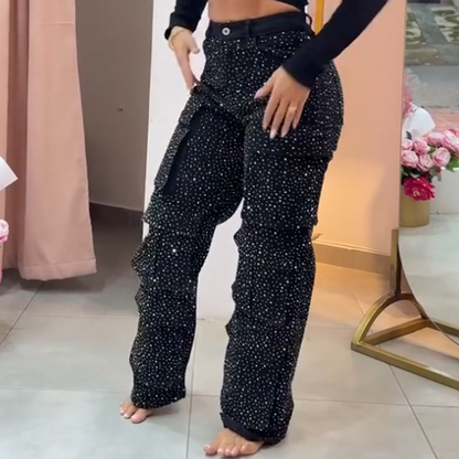 Olivia Spark Wide-Leg Pants