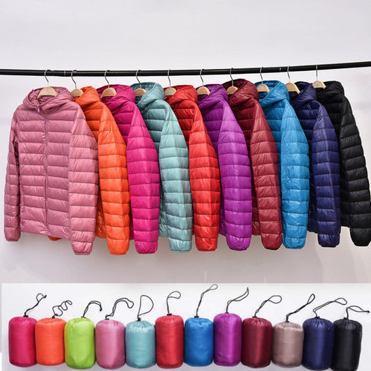 Bianca Waterproof FeatherDown Jacket – Light, Warm & Stylish
